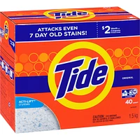 Powder Laundry Detergent, Original, 40 Loads, 1.5 kg