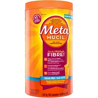 Fibres MultiSanté 3 en 1! Supplément de fibres en poudre, sans sucre, orange, 1,04 kg