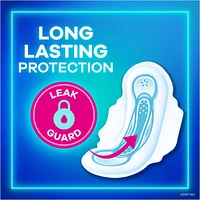Always Maxi Pads Size Overnight Absorbency Unscented with Wings
