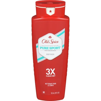 Old Spice High Endurance Pure Sport Scent Body Wash for Men, 532 mL