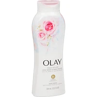 Olay Fresh Outlast Rose Water & Sweet Nectar Body Wash, 364 mL