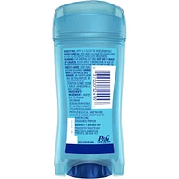 Antisudorifique et désodorisant gel clarté pour femmes Secret Outlast Transpiration et odeurs, parfum Ultra propre, 73 grammes