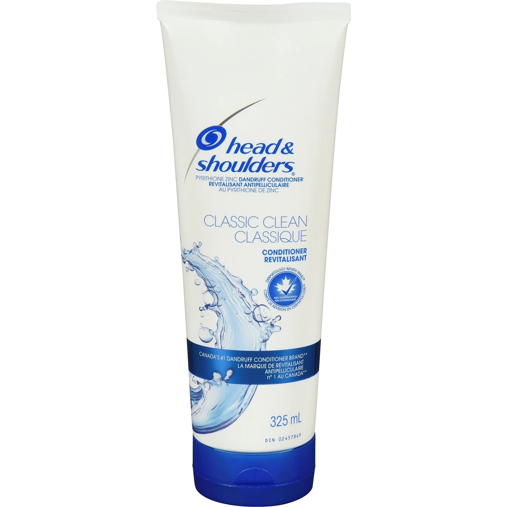Head and Shoulders Classic Clean Anti-Dandruff Conditioner, 325 mL