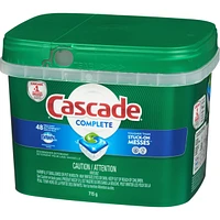 Complete ActionPacs, Dishwasher Detergent, Fresh Scent, 48 count
