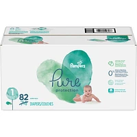 Pure Protection Newborn Diapers Size 1 82 Count
