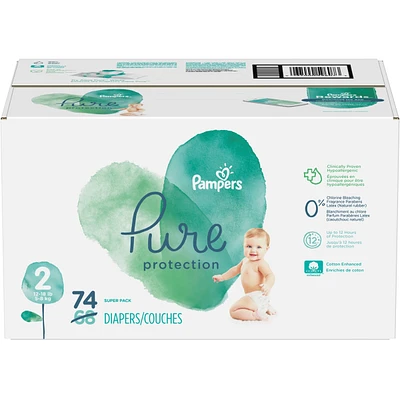Pure Protection Diapers Size Count