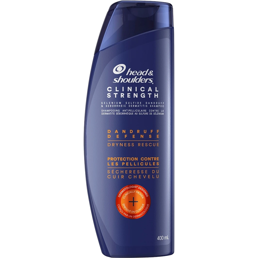 Head & Shoulders Clinical Dry Scalp Rescue Shampoo, 400 mL