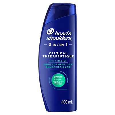 Head & Shoulders Clinical Dandruff Defense Intensive Itch Relief 2in1, 400 mL