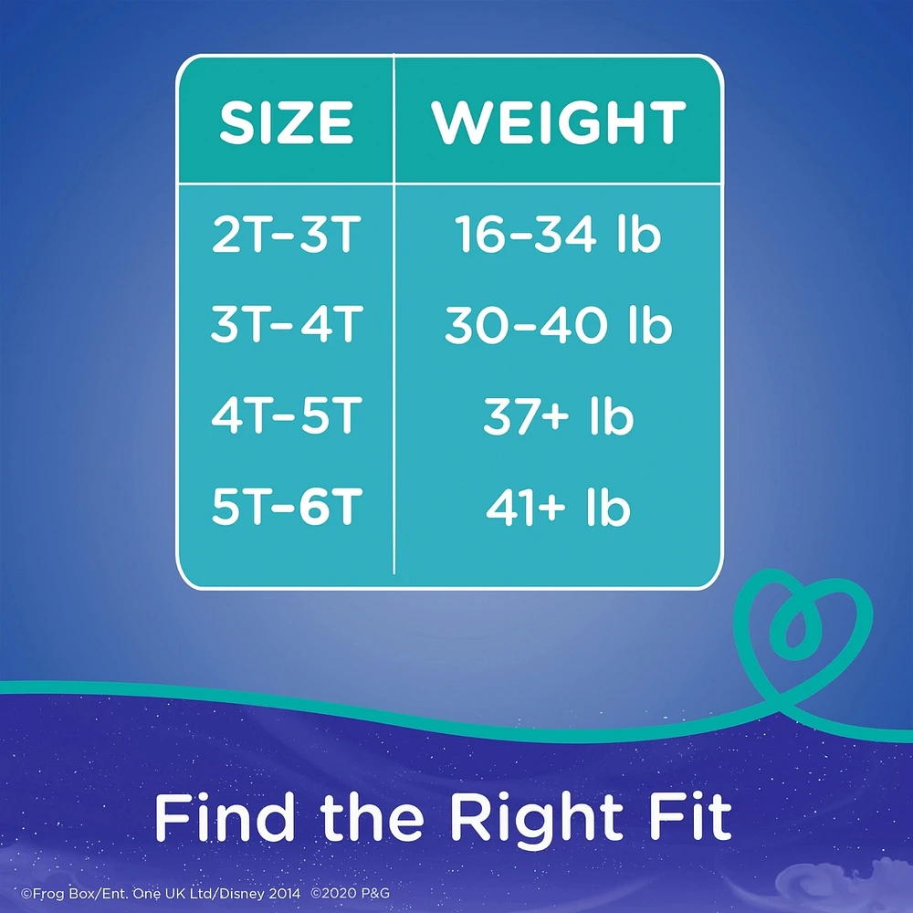 Pampers Easy Ups Training Underwear Boys Size 7 5T-6T 46 Count