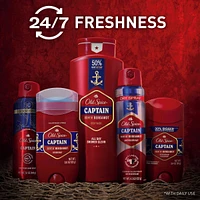 Old Spice Red Collection Captain Scent Deodorant for Men 85g