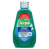 Crest Scope Outlast Mouthwash, Fresh Mint, 100mL