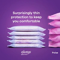 Incontinence Pads for Women and Postpartum Pads, Extra Heavy Long, 28 CT, up to 100% Bladder Leak Protection