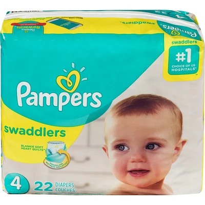 Pampers Swaddlers Diapers Size Count