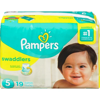 Pampers Swaddlers Diapers Size Count