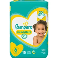 Pampers Swaddlers Diapers Size 6 16 Count