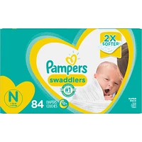 Pampers Swaddlers Newborn Diapers Size N