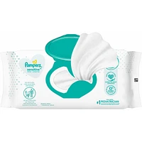 Pampers Baby Wipes Sensitive Perfume Free 6X Pop-Top Packs 336 Count