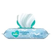 Pampers Baby Wipes Complete Clean Baby Fresh Scent 1X Pop-Top 72 Count