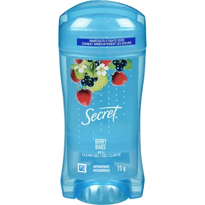 Clear Gel Antiperspirant and Deodorant, Berry Scentrams