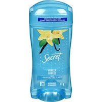 Secret Clear Gel Antiperspirant and Deodorant, Vanilla Scent, 73 grams