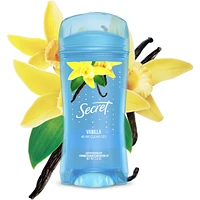 Secret Clear Gel Antiperspirant and Deodorant, Vanilla Scent, 73 grams