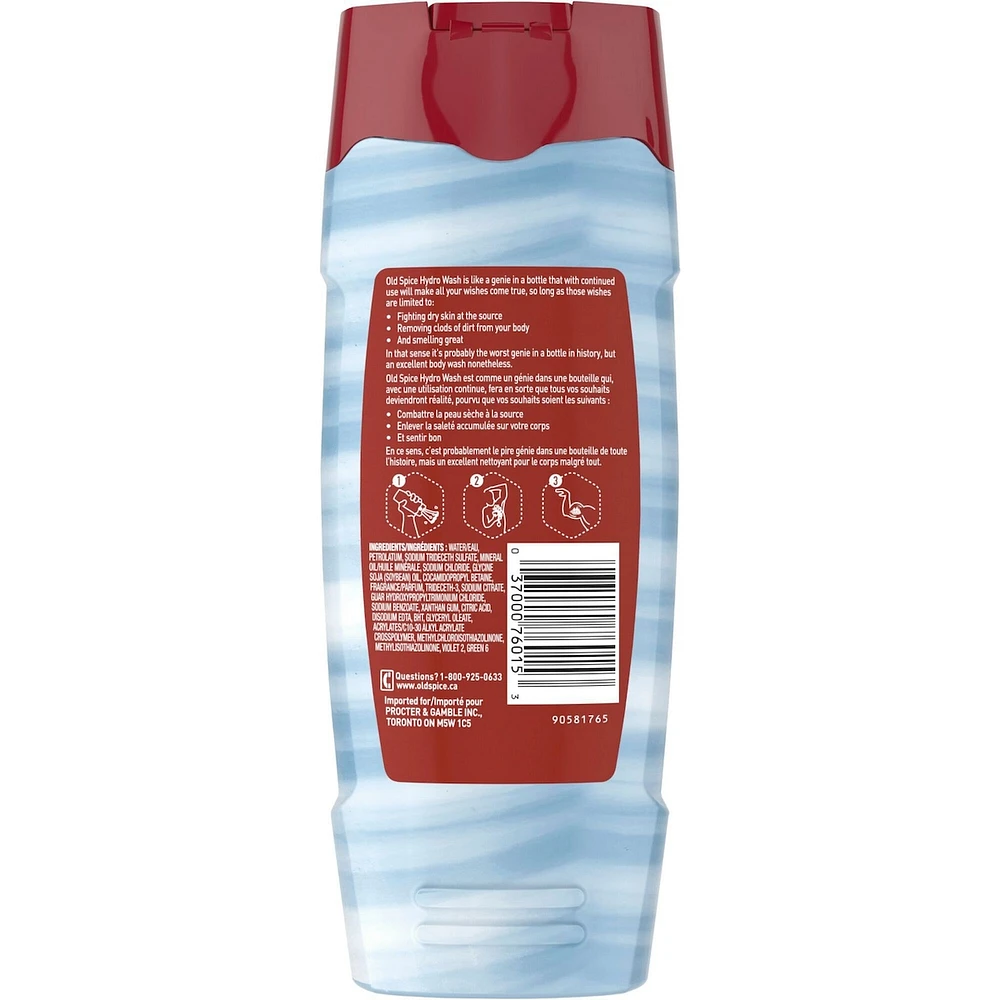 Old Spice Hydro Wash Hydrating Body Wash, Smoother Swagger, 473 mL