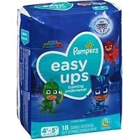 Pampers Easy Ups Training Underwear Boys Size 6 4T-5T