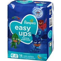Pampers Easy Ups Training Underwear Boys Size 6 4T-5T