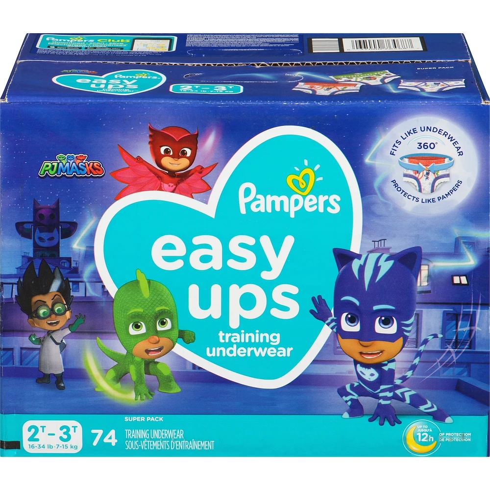 Easy Ups Training Underwear Boys Size 3 2T3T
