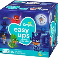 Pampers Easy Ups Training Underwear Boys Size 6 4T-5T 56 Count
