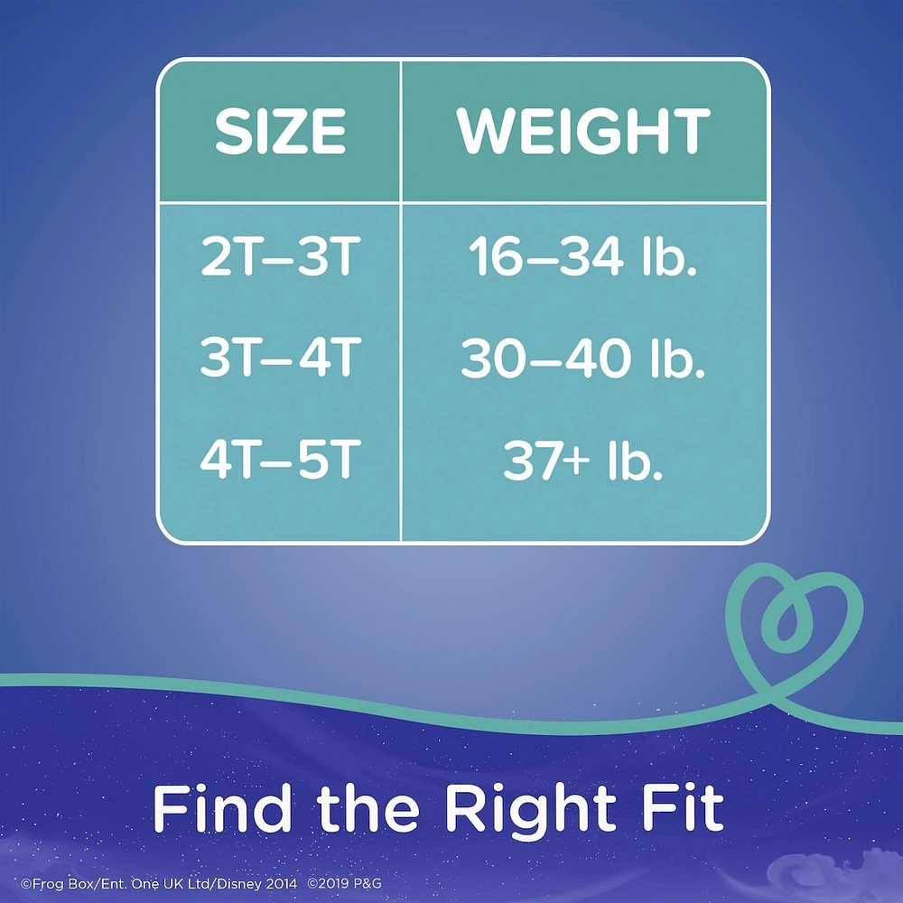 Pampers Easy Ups Training Underwear Boys Size 6 4T-5T 56 Count