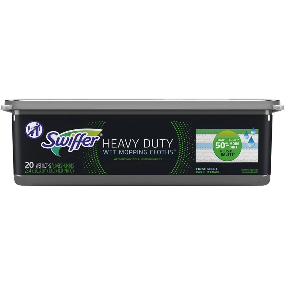 Sweeper Heavy Duty Wet Mopping Cloths Multi Surface Refills