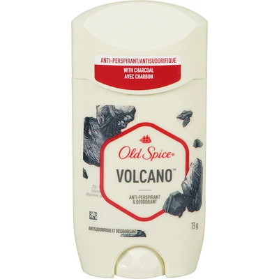 Old Spice Invisible Solid Antiperspirant Deodorant for Men Volcano with Charcoal Scent Inspired by Nature 73 g