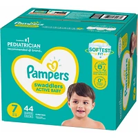 Pampers Swaddlers Active Baby Diaper Size Count