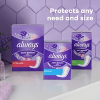 Anti-Bunch Xtra Protection Daily Liners Extra Long Unscented