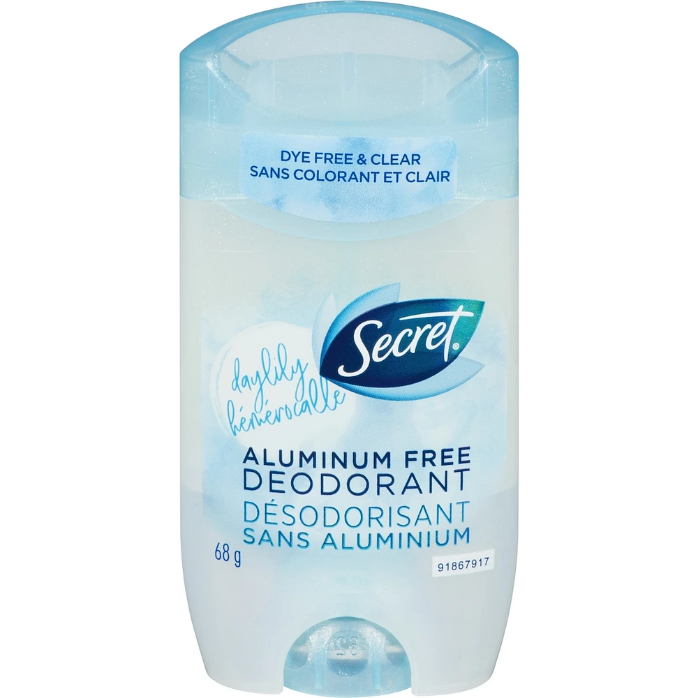 Secret Aluminum Free Deodorant, Lavender, 68 g