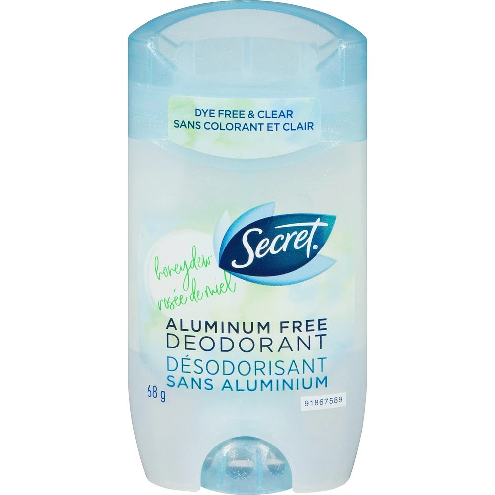 Secret Aluminum Free Deodorant, Cotton, 68 g