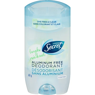 Secret Aluminum Free Deodorant, Cotton, 68 g