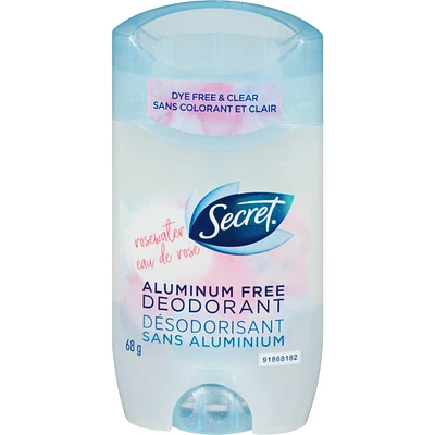 Secret Aluminum Free Deodorant Coconut, 68 g