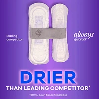 Adult Incontinence Pads for Women, Ultimate Extra Protect Absorbency, Long Length, Postpartum Pads, 42 CT
