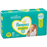 Pampers Swaddlers Newborn Diapers Size