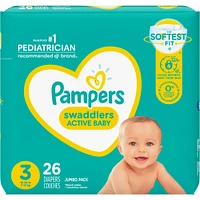 Pampers Swaddlers Active Baby Diaper Size 3