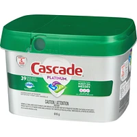Platinum ActionPacs Dishwasher Detergent Pods, Fresh, 39 Count