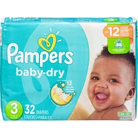 Pampers Baby-Dry Diapers Size