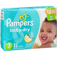 Pampers Baby-Dry Diapers Size