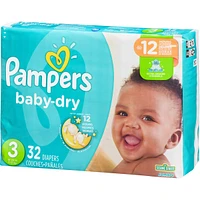 Pampers Baby-Dry Diapers Size