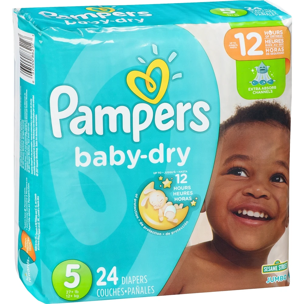 PAMPERS BABY DRY S5 JUMBO