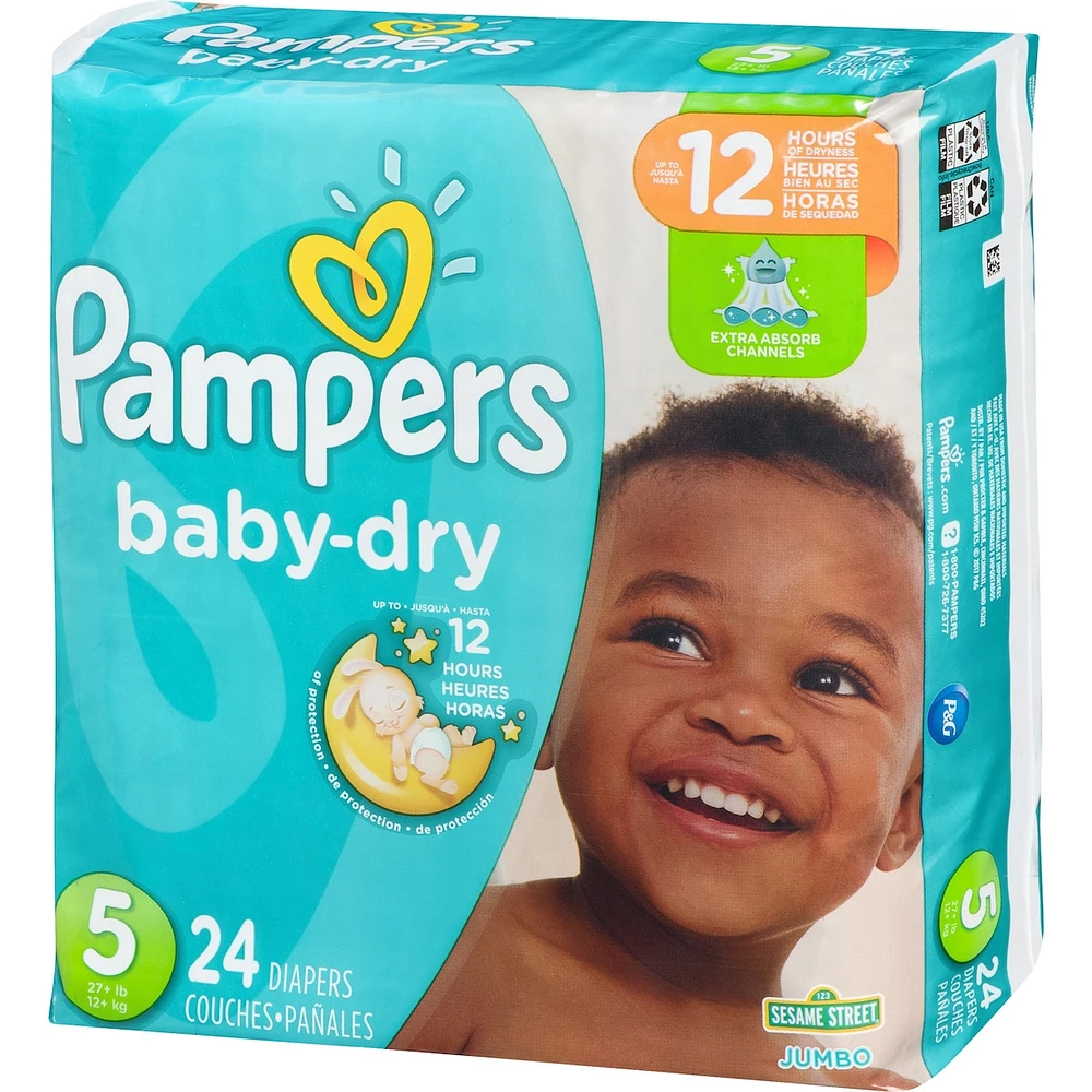 PAMPERS BABY DRY S5 JUMBO
