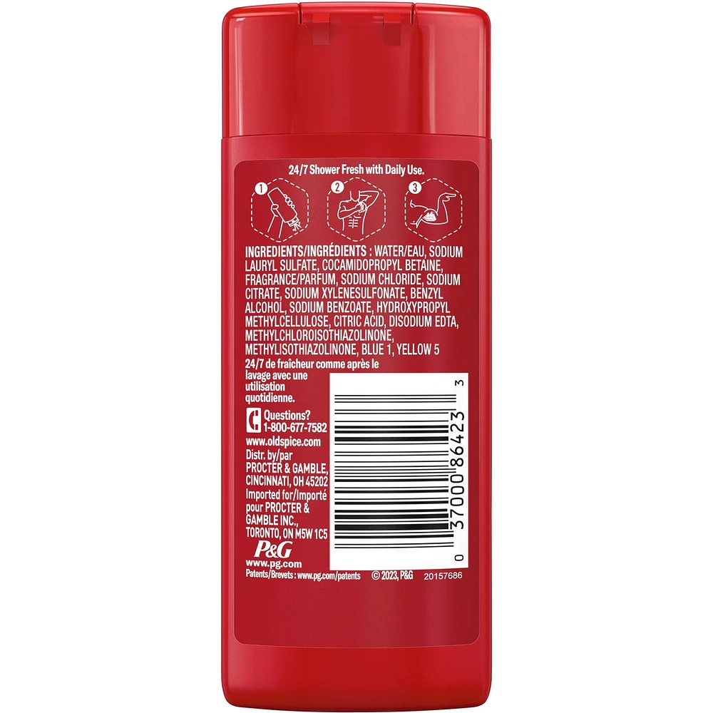Men's Body Wash, Swagger Scent of Confidence (3 fl oz) Travel Size
