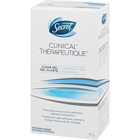 Secret Clinical Antiperspirant and Deodorant Clear Gel, Completely Clean, 45g